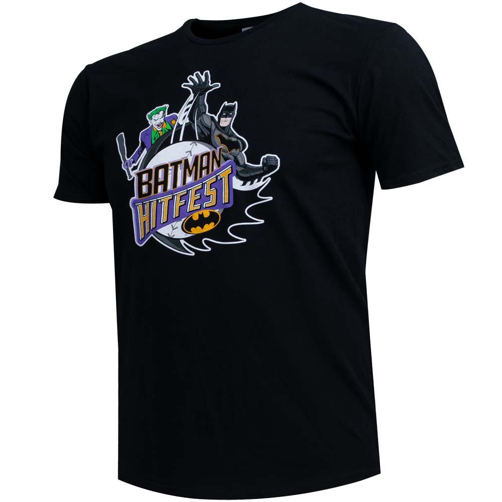 Batman & Joker Hitfest T-Shirt (Black)