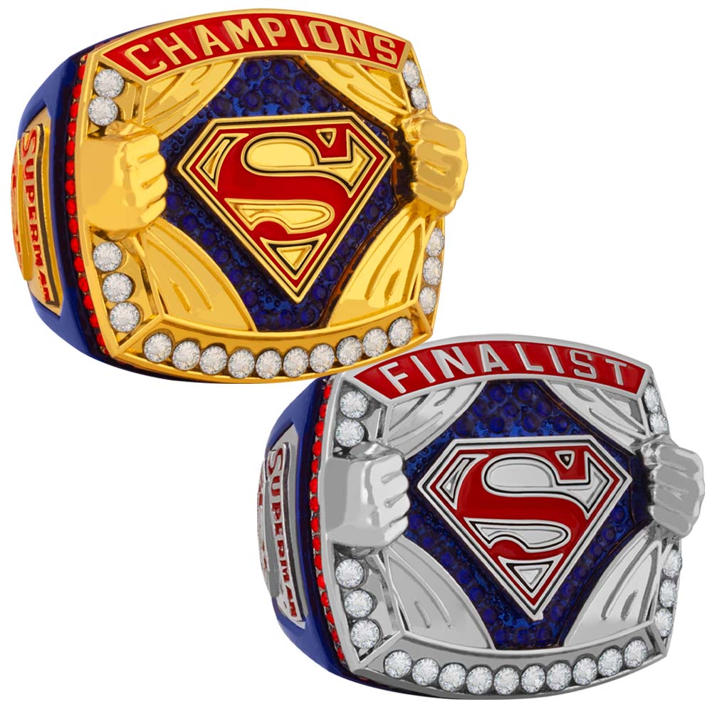 Superman Chest Emblem Ring