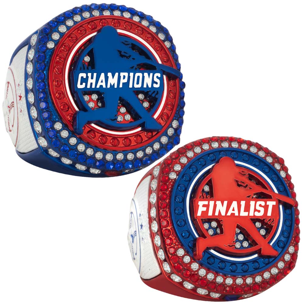 Baseball Legacy Series Ring - RWB