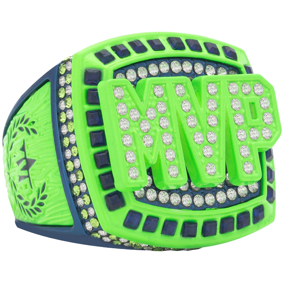 MVP Ring Series - Neon Green & Navy