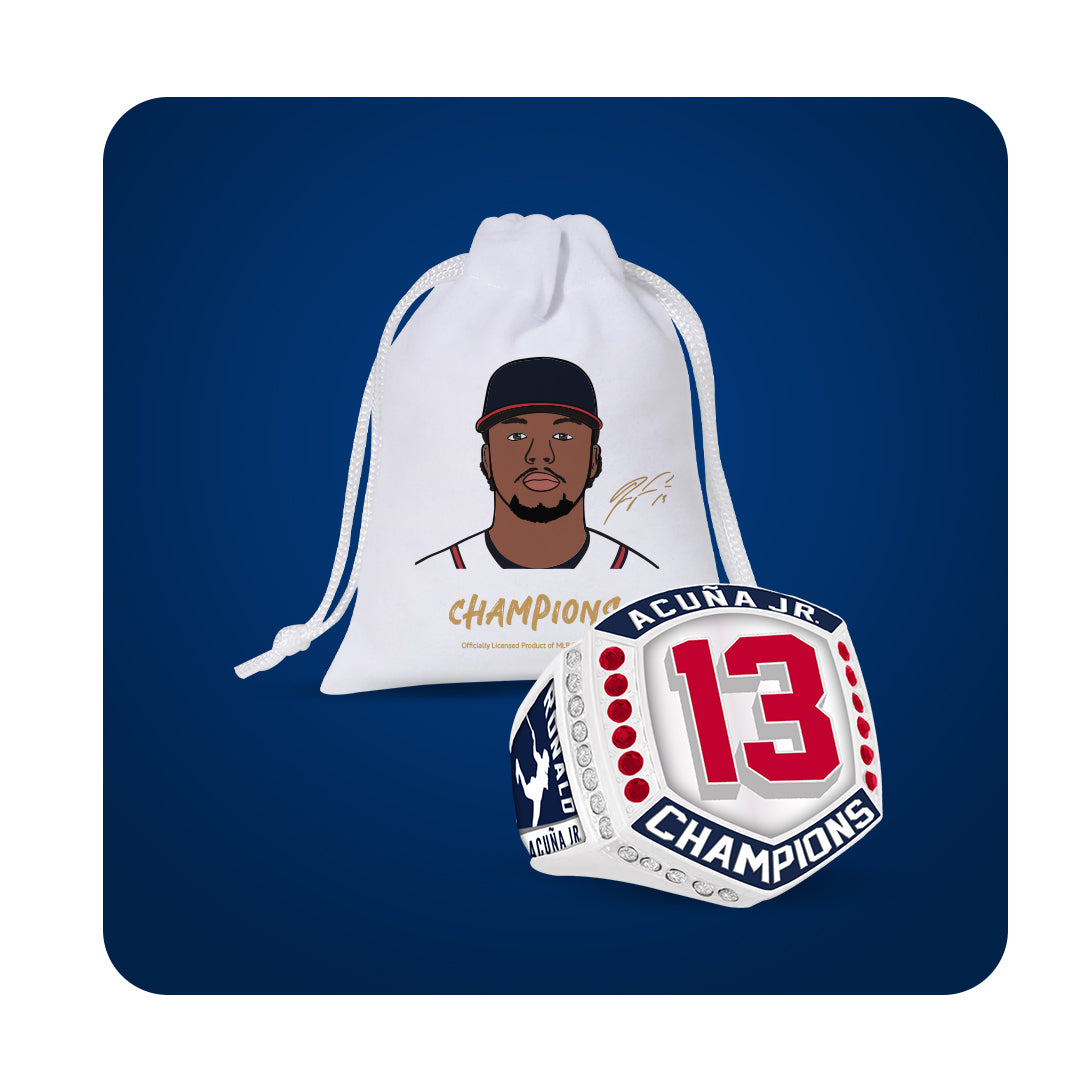 Official MLB Player Ring- Ronald Acuña