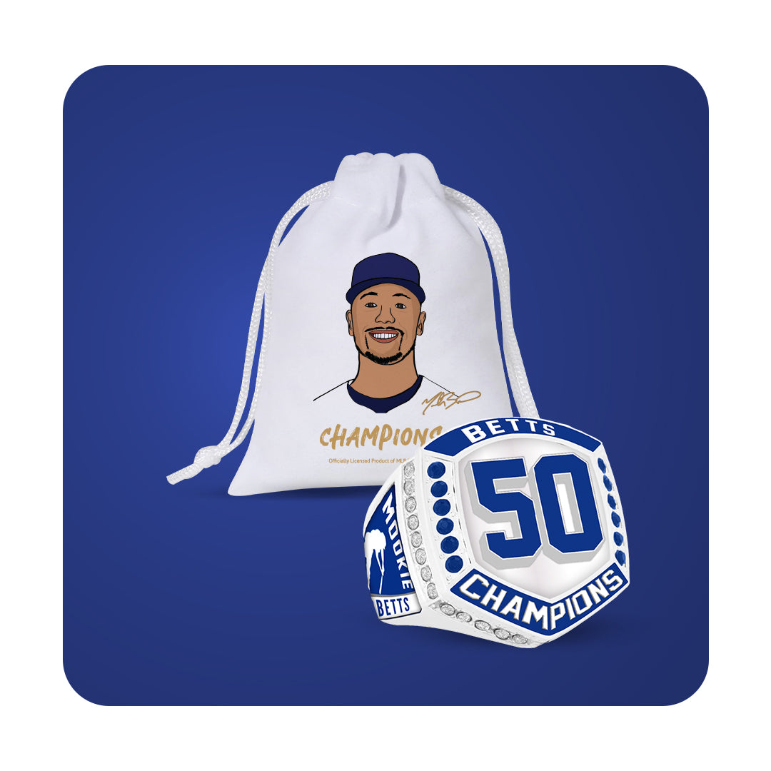 Official MLB Player Ring- Mookie Betts – Success Awards