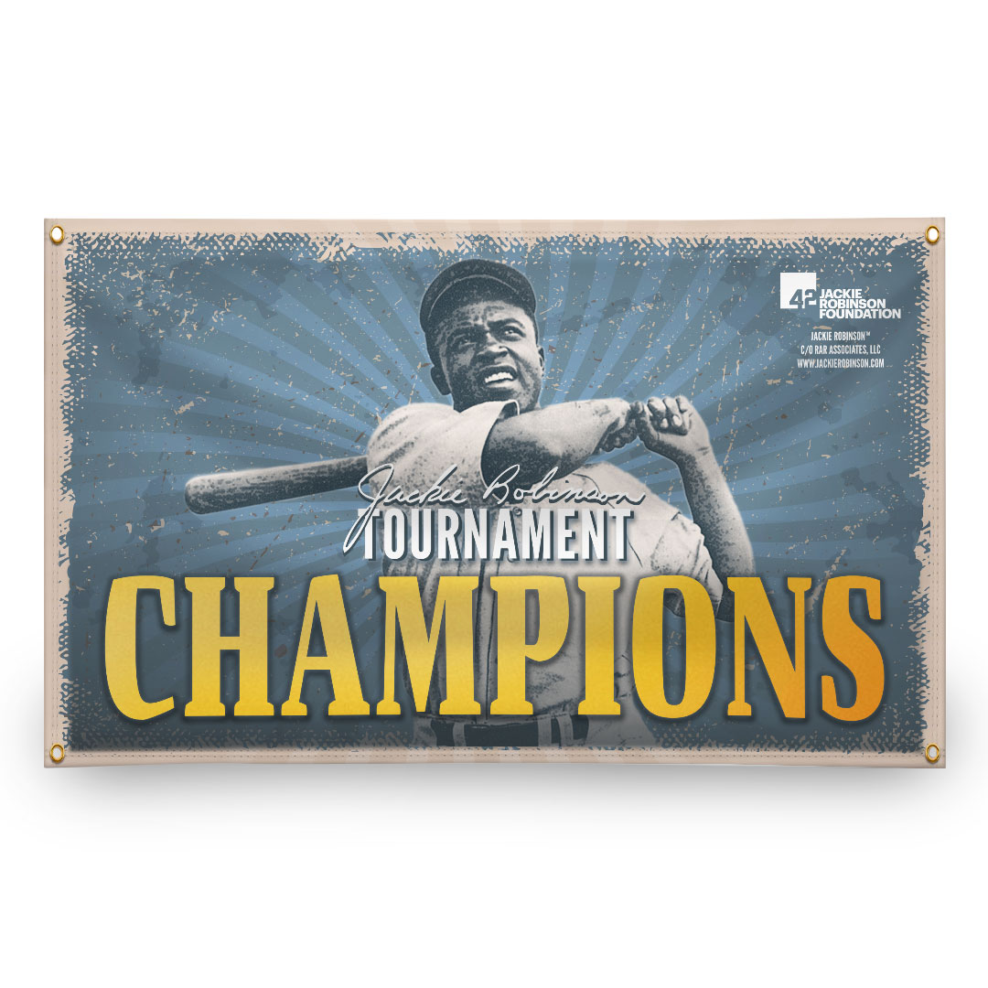 Jackie Robinson 3'x5' Banners