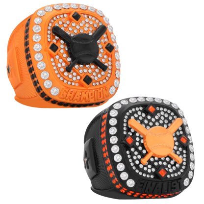 Cross-Bat Series Orange & Black Rings