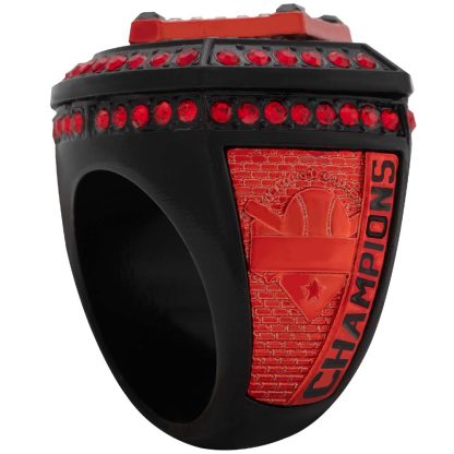 Home Plate Series Black & Red Rings - Image 4