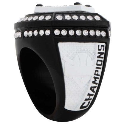 Home Plate Series Black & White Rings - Image 4